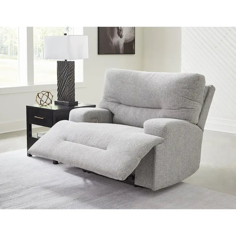 Wide Seat Power Recliner