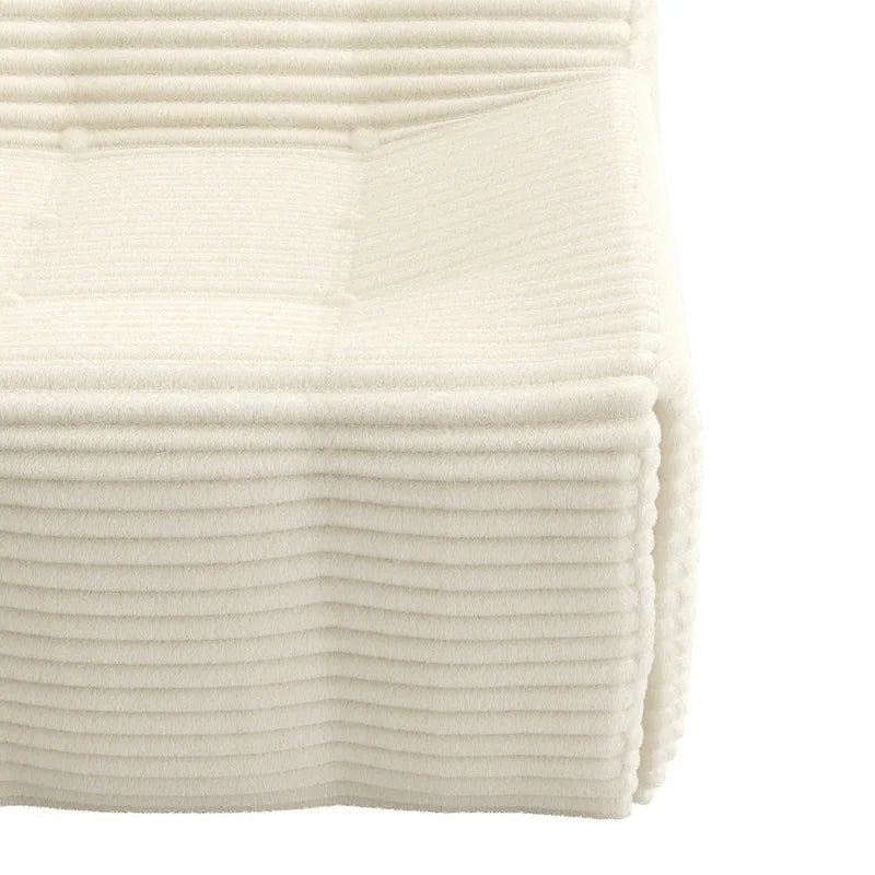 75 Foam 3-Seat Sofa with No Assembly, Space-Saving Design, and Easy Setup