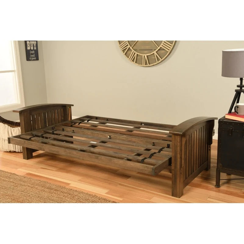 Full-size Futon Frame with Mattress