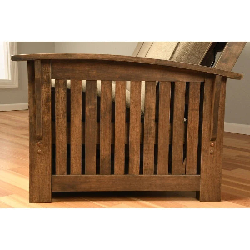 Full-size Futon Frame with Mattress