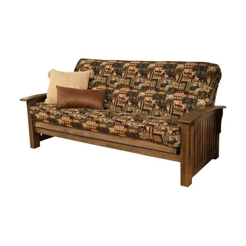 Full-size Futon Frame with Mattress