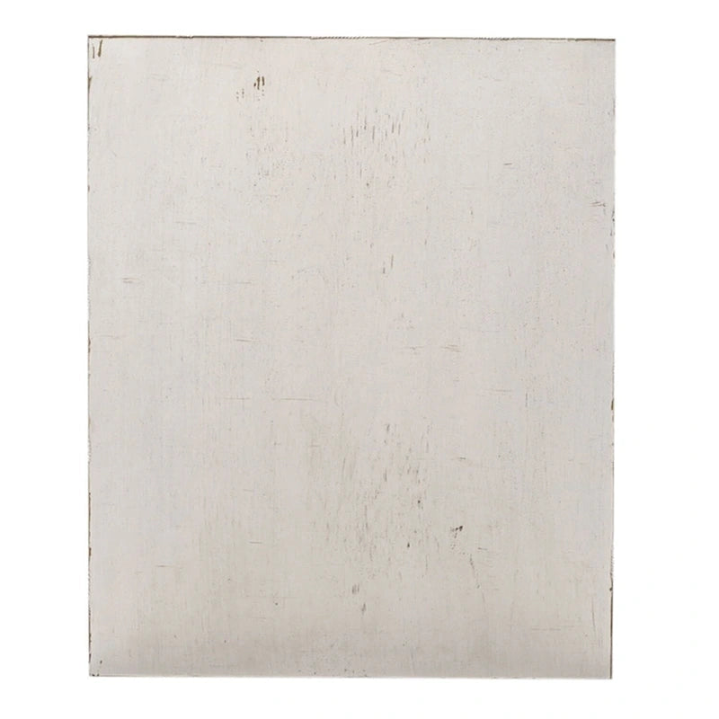Modern Farmhouse Flea Market White Drawer Chair Side Table