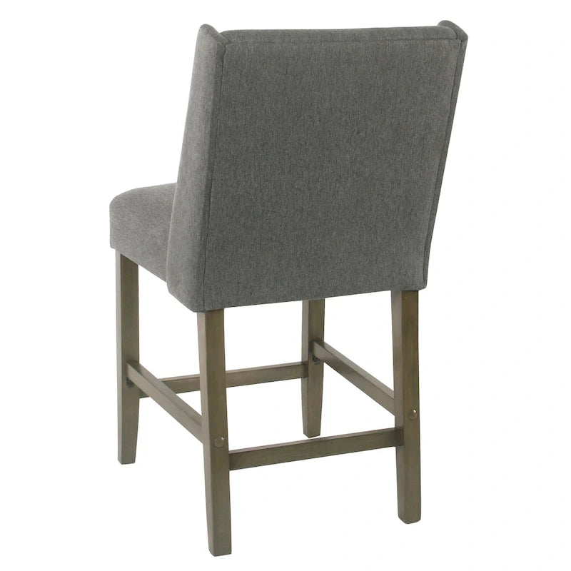 Modern 24" Counter Stool - Pewter