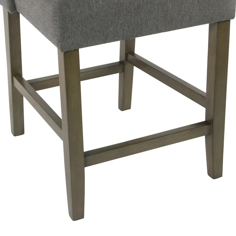 Modern 24" Counter Stool - Pewter