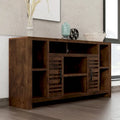 64" TV Stand Console for TVs up to 70", No Assembly Required