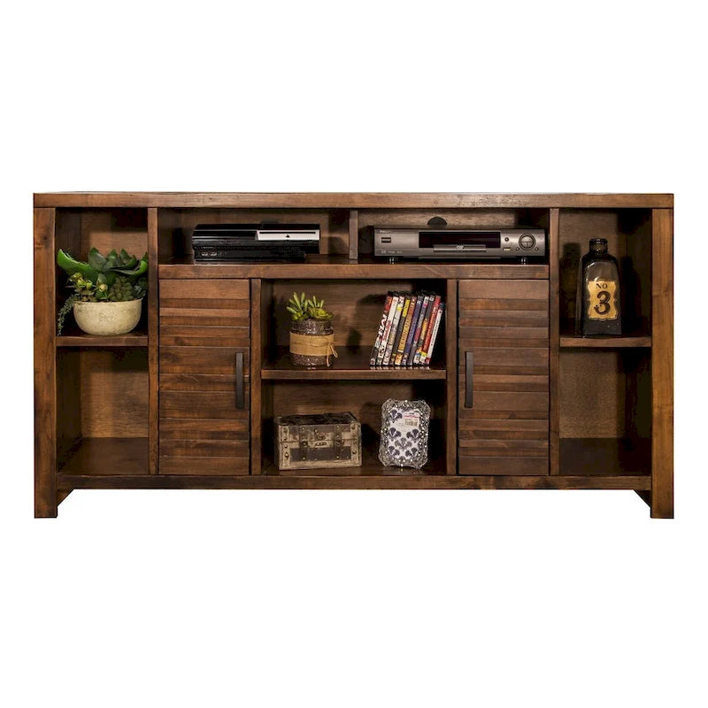 64" TV Stand Console for TVs up to 70", No Assembly Required