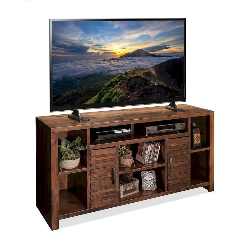 64" TV Stand Console for TVs up to 70", No Assembly Required