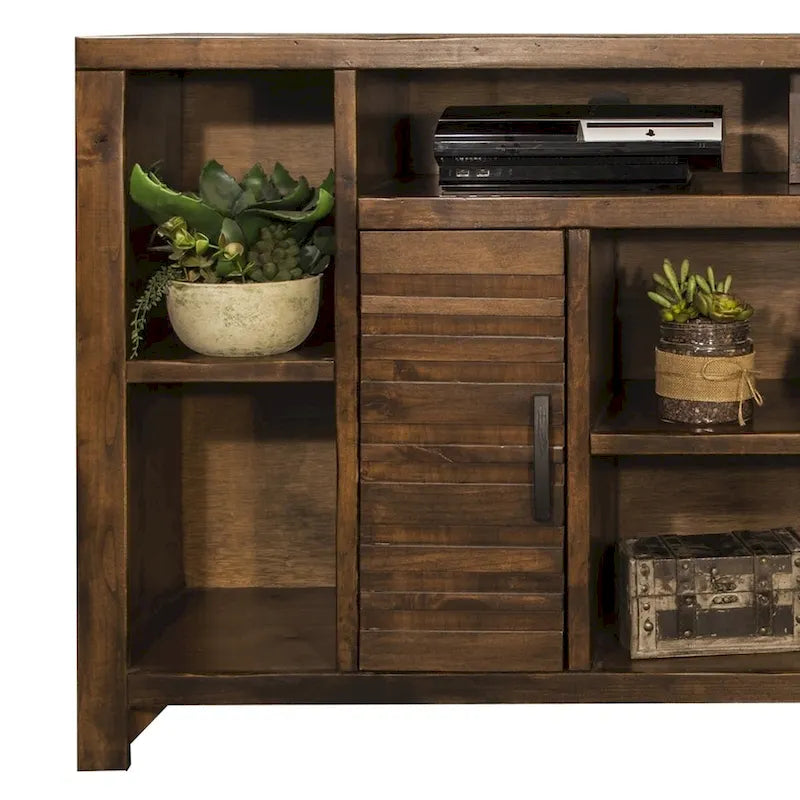 64" TV Stand Console for TVs up to 70", No Assembly Required