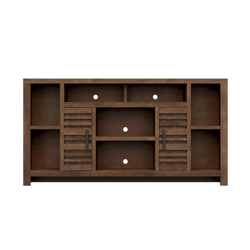 64" TV Stand Console for TVs up to 70", No Assembly Required
