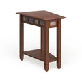 Recliner Wedge End Table