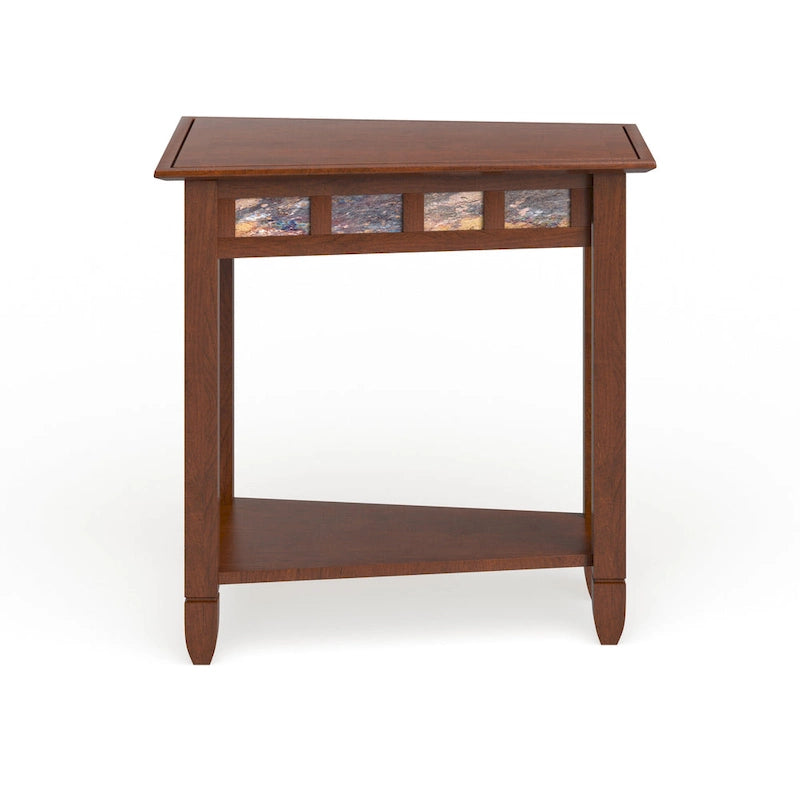 Recliner Wedge End Table