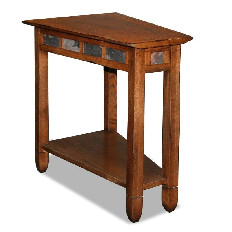 Recliner Wedge End Table