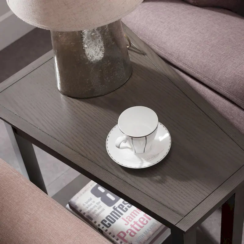 Recliner Wedge End Table