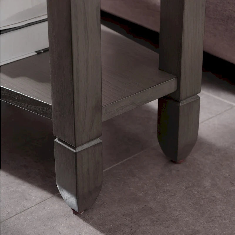 Recliner Wedge End Table