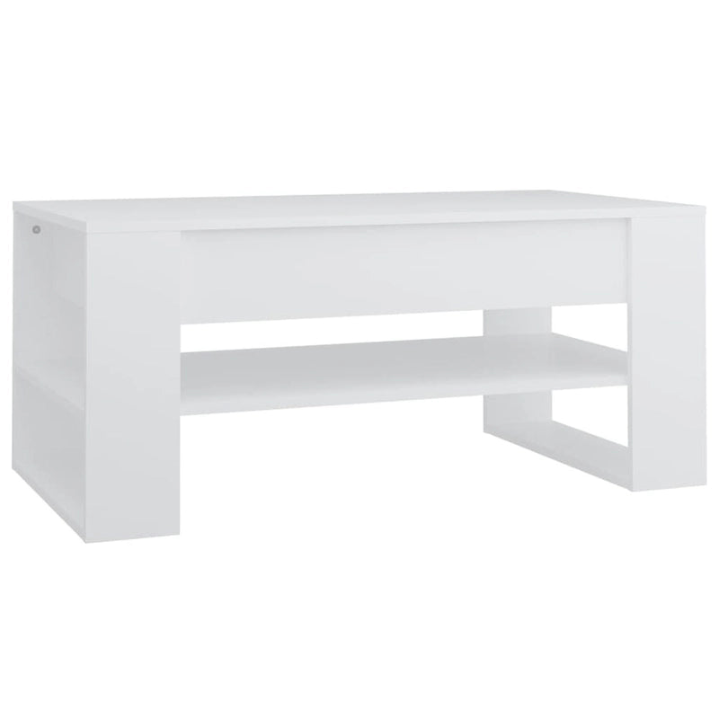 Multicolor Engineered Wood Coffee Table 40.2x21.7x17.7