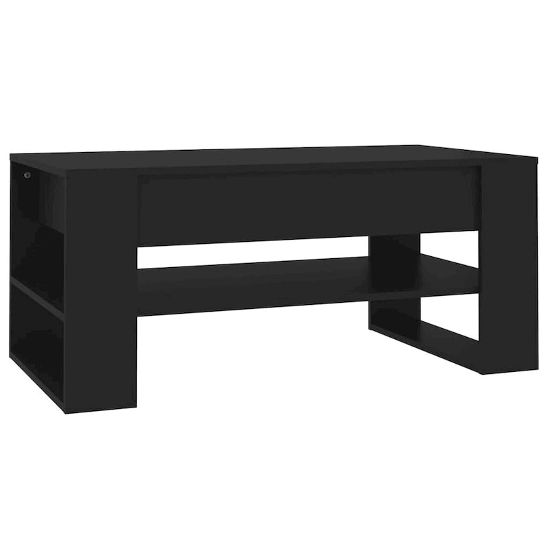 Multicolor Engineered Wood Coffee Table 40.2x21.7x17.7