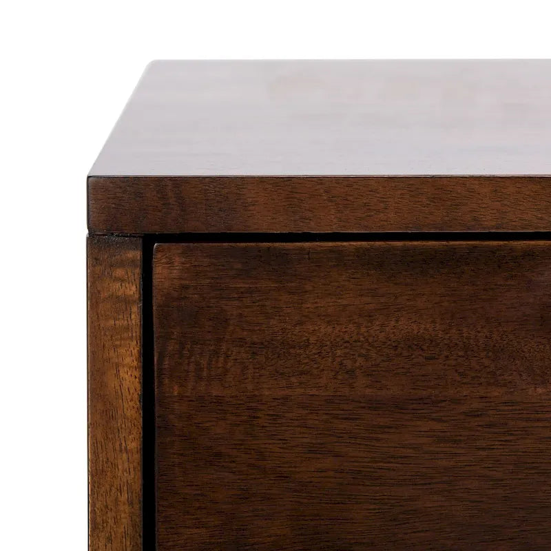 Mid-Century Gold Cap End Table - 24Wx24Dx22H