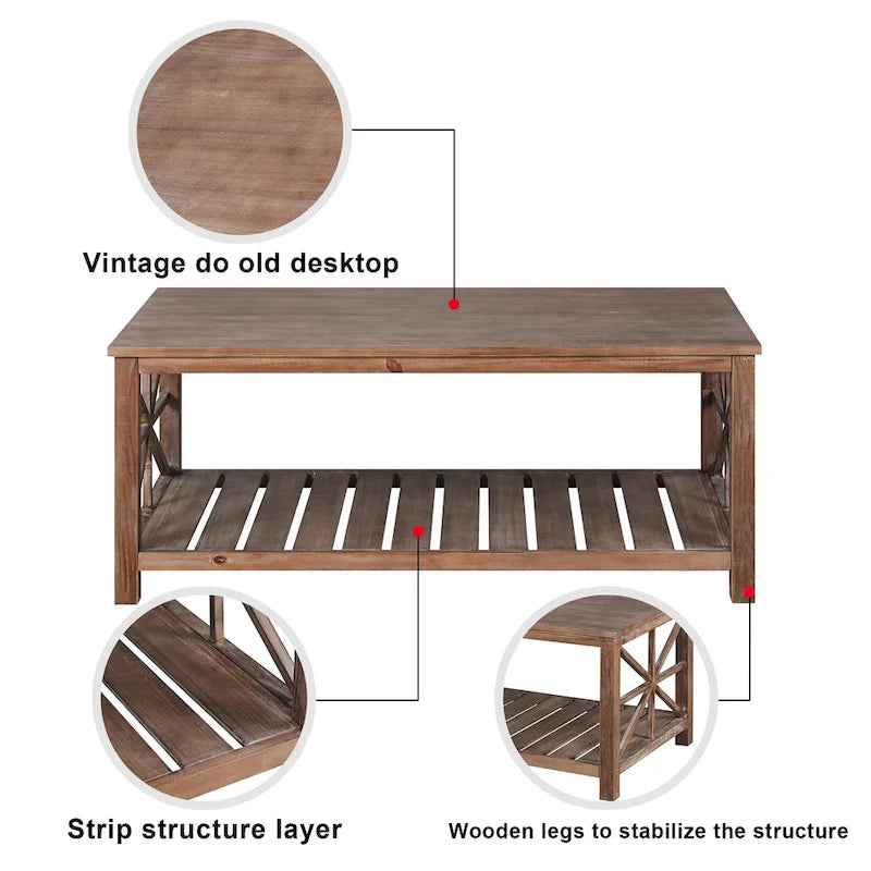Handcrafted Coffee Table